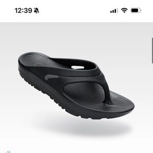 OKA Recovery Flip Flops Black Mens 11 Women’s 13